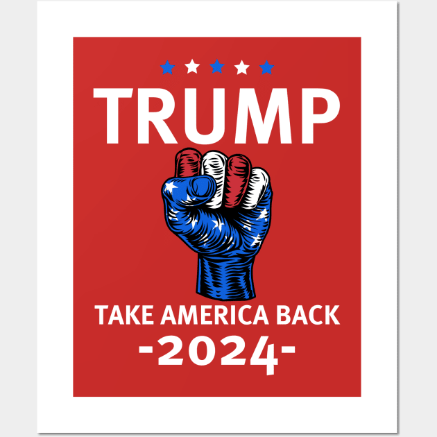 Trump 2024 Wall Art by Xtian Dela ✅